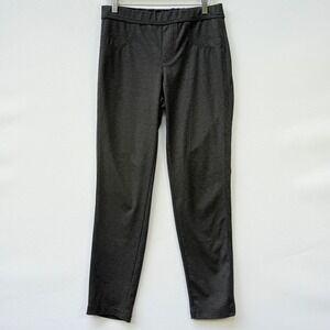 Dash‎ Grey Houndstooth Pull On Pants Womens Small Career Casual Stretch Trousers